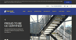 Desktop Screenshot of marshallstairs.com